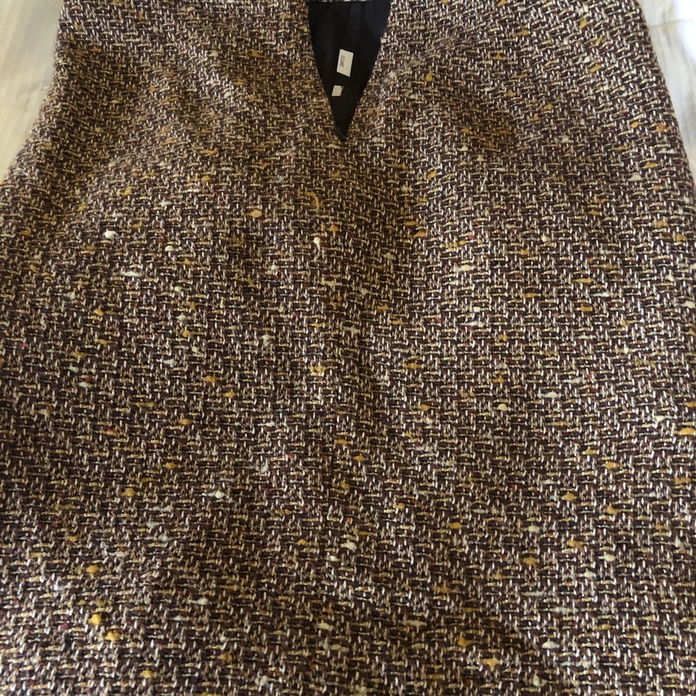 Classic Brown tweed skirt